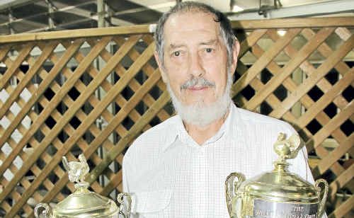 ED Powell capped of a brilliant competition with two trophies for Silhouette Champion – one for the most 39s and the other for the most 40s. ED Powell capped of a brilliant competition with two trophies for Silhouette Champion – one for the most 39s and the other for the most 40s.